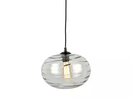Лейтмотив - подвесной светильник Glamour Sphere - серый Present Time