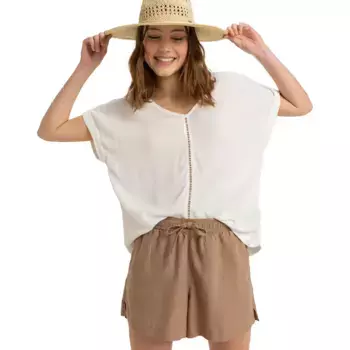 Lekeitio Break Женские шорты Roxy, коричневый