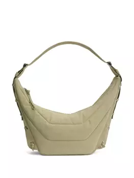 LEMAIRE большая стеганая сумка через плечо Soft Game, зеленый