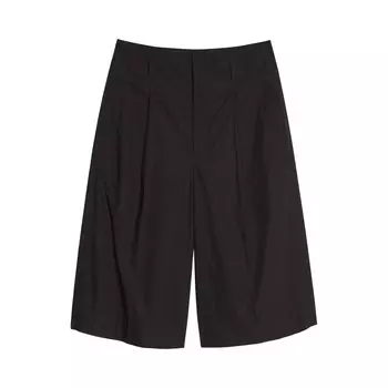 Lemaire Большие плиссированные шорты, цвет Черный