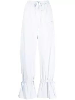 LEMAIRE брюки с кулиской, синий