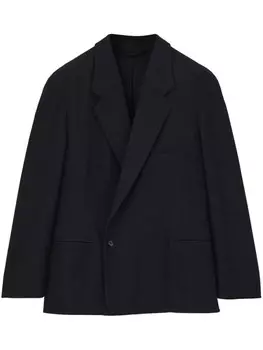 LEMAIRE двубортный пиджак, черный