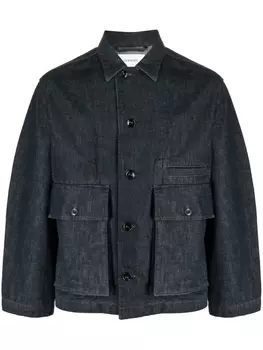 LEMAIRE джинсовая куртка-рубашка, синий