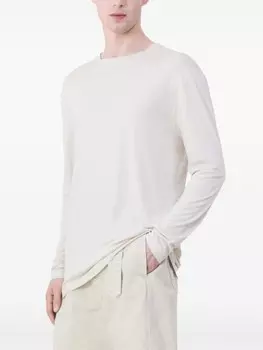 LEMAIRE футболка с длинными рукавами, нейтральный цвет