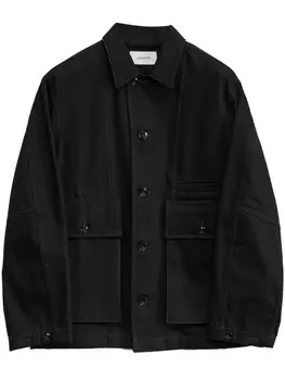LEMAIRE куртка-рубашка Boxy, черный