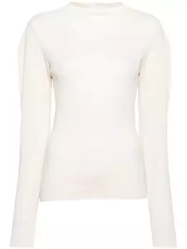 LEMAIRE легкий джемпер с высоким воротником, серый