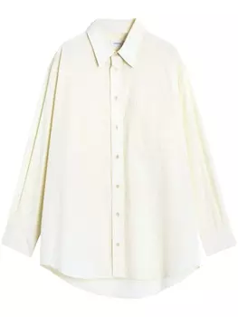 LEMAIRE рубашка Double Pocket, белый