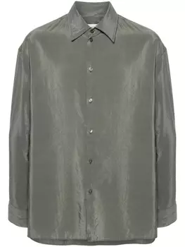 LEMAIRE рубашка на пуговицах, серый