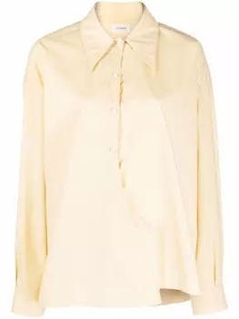 LEMAIRE рубашка с запахом, желтый