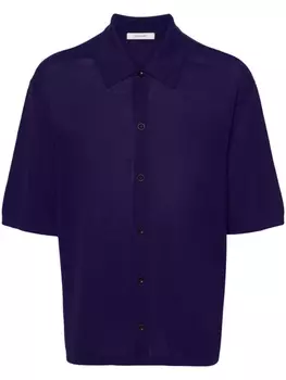 LEMAIRE рубашка тонкой вязки, фиолетовый