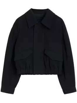 LEMAIRE саржевый бомбер, черный