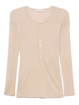 LEMAIRE шелковая футболка, нейтральный