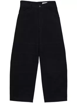 LEMAIRE широкие джинсы, черный