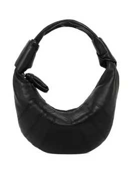 LEMAIRE сумка-тоут Fortune Croissant размера мини, черный