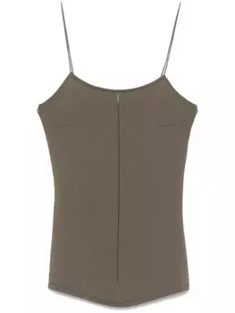 LEMAIRE топ тонкой вязки, зеленый