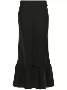 LEMAIRE юбка макси, зеленый