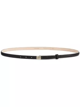 LEMAIRE узкий ремень, черный