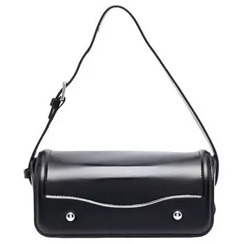 Lemaire Женская сумка на одно плечо из телячьей кожи, черная
