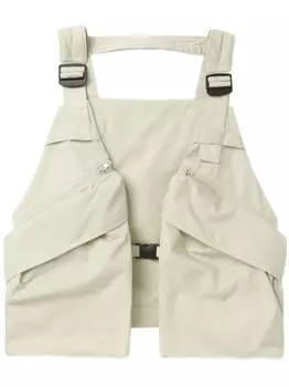 LEMAIRE жилет с карманами, белый