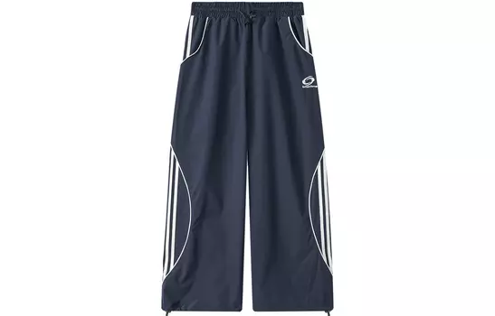 LEMANISM Повседневные брюки унисекс, Бургундия