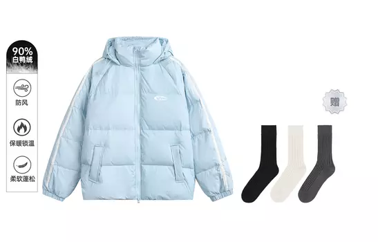 LEMANISM Пуховик унисекс, Черный