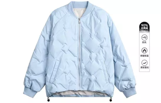 LEMANISM Пуховик унисекс, Серый