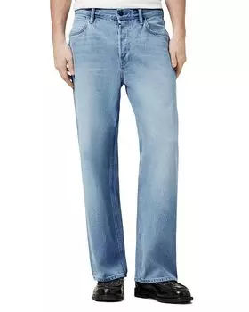 Ленни Джинсы Relaxed Fit в бледно-индиговом цвете ALLSAINTS, синий