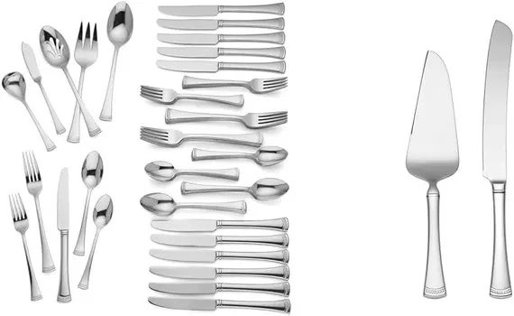 Lenox Portola Набор столовых приборов из 65 предметов и десертный набор из 2 предметов