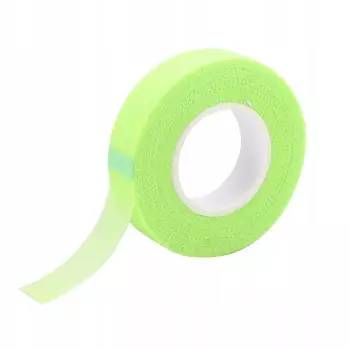 Лента для ресниц ЗЕЛЕНАЯ перфорированная 1,2см х 9м Lewer