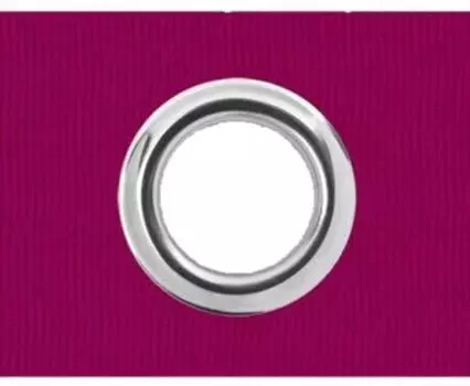 Лента для штор rewagi 2 метра - ширина: 60 мм, цвет: фуксия, расстояние между люверсами: 17,5 см., розовый