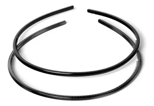 Лента для волос Donegal, 2 шт., черная 9924