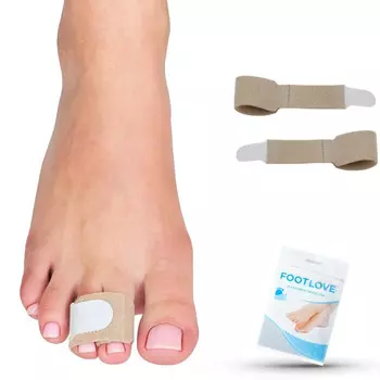 Лента стабилизирующая молоткообразные и когтеобразные пальцы - на липучке N08 (2 шт.) Neuron