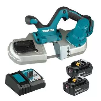 Ленточная пила Makita DPB182RTE + аккумулятор 5.0Ah