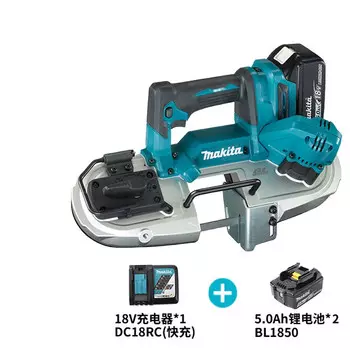 Ленточная пила Makita DPB183RTE + две батареи и одна зарядка