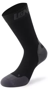 Носки Lenz 7.0 Mid Merino Compression, черные