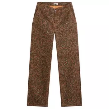 Лео пирс прямые брюки Carhartt Wip, хаки