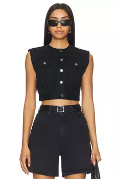 Лео жилет Agolde, цвет smudge