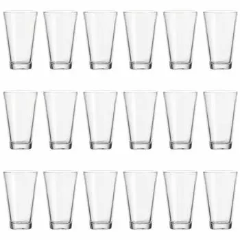 Leonardo Ciao Большой набор из 18 стаканов для питья, стаканов для воды, стаканов для сока, стаканов, 300 мл, 17206 Glaskoch