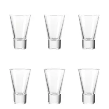 Leonardo Gilli Averna Набор чашек, 6 шт., рюмка, pinnchen, рюмка, стакан, 150 мл, 86584 Glaskoch