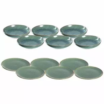 Леонардо МАТЕРА сервиз обеденный 12 предм. зеленый Leonardo