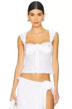 Леони топ Majorelle, белый