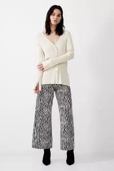 Леонора кардиган French Connection, бежевый