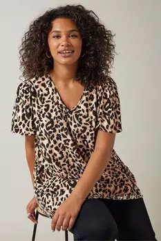 Леопард топ Evans, черный