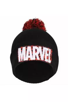 Леопардовая шапка-бини Marvel, черный