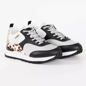 Леопардовые кроссовки selvie2 Guess, синий