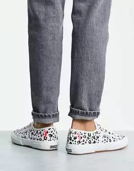 Леопардовые кроссовки Superga 2750 Fantasy Cotu