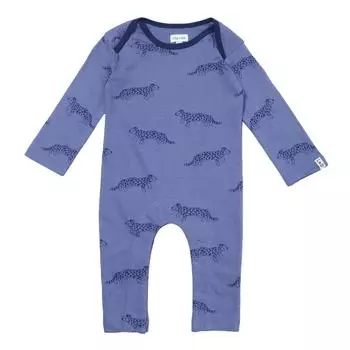 Леопардовый комбинезон Lilly + Sid, синий