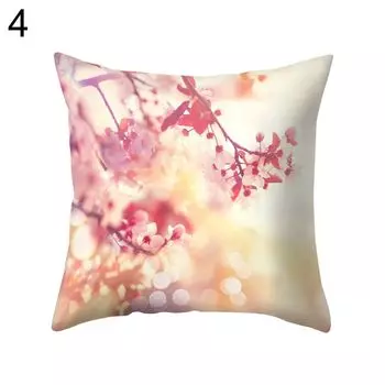 Лепестки океана Плед Подушка Защитный чехол Наволочка Постельное белье-4 # Stuttg