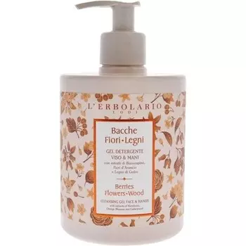 Lerbolario Berries Flowers Wood Очищающий гель для лица и рук 16,9 унций L'Erbolario