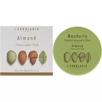 Lerbolario Миндальный крем для рук для женщин 6,7 унций L'Erbolario